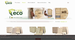 Desktop Screenshot of cajaeco.com