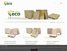 Tablet Screenshot of cajaeco.com